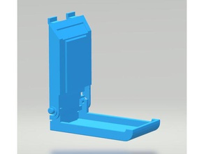 plegable auriculares de montaje organización flip out los juegos azar colgador percha soporte para gancho retráctil stand 3d print model - Mito3D