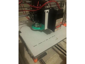 5015 fan laser mount 3d printing blower anet cutter 3d print model - Mito3D