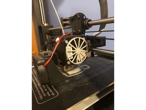 hamster wheel extruder indicator 3d printer accessories 3d print model - Mito3D