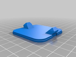 subaru impreza pára-choques cap 3d impressão 3d print model - Mito3D