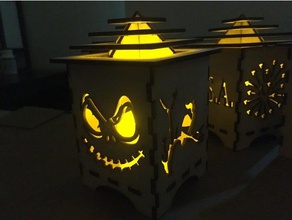 holiday lanterns decor 3d print model - Mito3D
