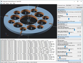model rocket configurable centering cluster ring generator models rocketry 3d print model - Mito3D