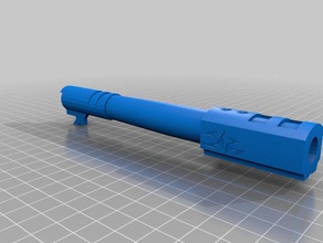 we hi-capa outer barrel update 06102018 diy airsoft gbb parts ext 3d print model - Mito3D