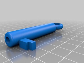 barrel key rings 3d print model - Mito3D