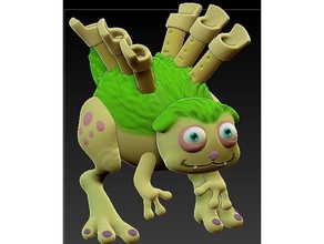 my singing monster reedling creatures 3d print model - Mito3D