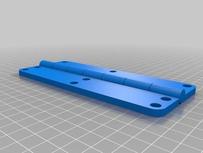 long hinge parts customized 3d print model - Mito3D