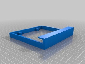 Tech usb monitör duvara monte edin bilgisayar asus bağlama 3d print model - Mito3D