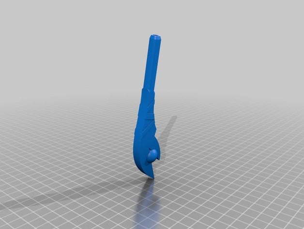 xpasarte cetro pluma 3d la impresión marvel 3D print model - Mito3D