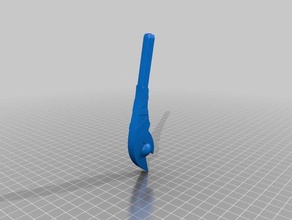 lokis scepter pen 3d printing marvel 3d print model - Mito3D