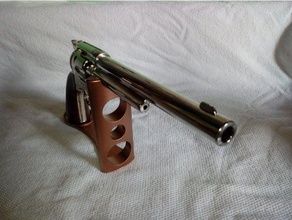 revolver display props 3d print model - Mito3D