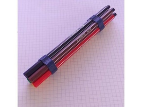 stabilo titular office caneta porta-canetas 3d print model - Mito3D