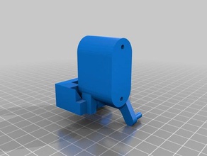 rigidbot e3dv6 zeroloss ventoinha de arrefecimento a impressora partes 3d print model - Mito3D