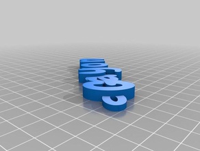 grayson keychains customized 3d print model - Mito3D