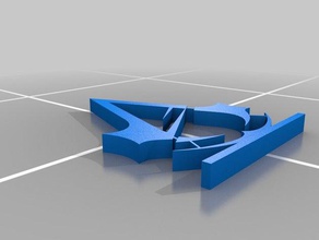 logo assassins creed unity 3d les imprimantes la communauté 3d print model - Mito3D