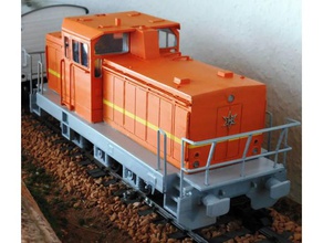 dhg 700 gauge 1 132 m&aumlrklin chassis vehicles 1-32 1-gauge 45mm dhg700 henschel lgb locomotive lokomotive marklin 3d print model - Mito3D
