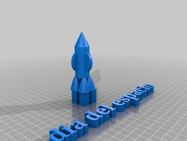 cohete luis 3d printing 3D print model - Mito3D
