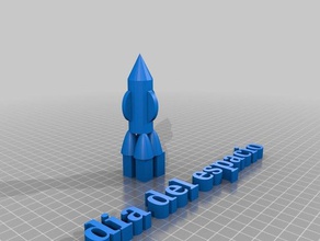 cohete luis 3d baskı 3d print model - Mito3D