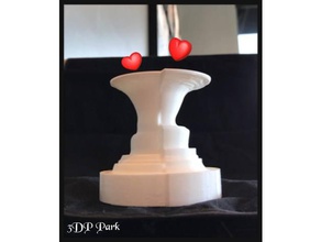 putin trump illusion vase art face fashion toy 3d print model - Mito3D