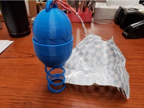 egg drop capsula prototipo la matematica 3d print model - Mito3D