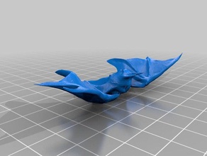 Vampir-Fledermaus skaliert 3d drucken 3d print model - Mito3D