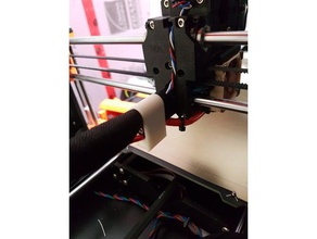 mk3 extruder hinten ein Kabel-clip 3d drucken prusa i3 3d print model - Mito3D
