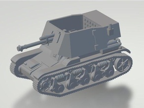 156 panzerj&aumlger 35r vehículos 28mm perno de acción konflikt 47 wargames wargaming la 2 guerra mundial ww2 tanque 3d print model - Mito3D