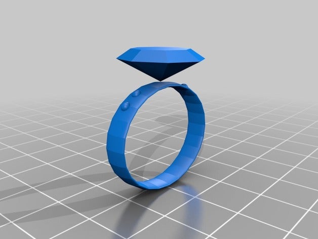 ring 3d drucken 3D print model - Mito3D