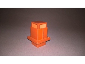 silicio calcetín molde de ender-3 ender-4 bloque térmico 3d la impresora partes silicona 3d print model - Mito3D