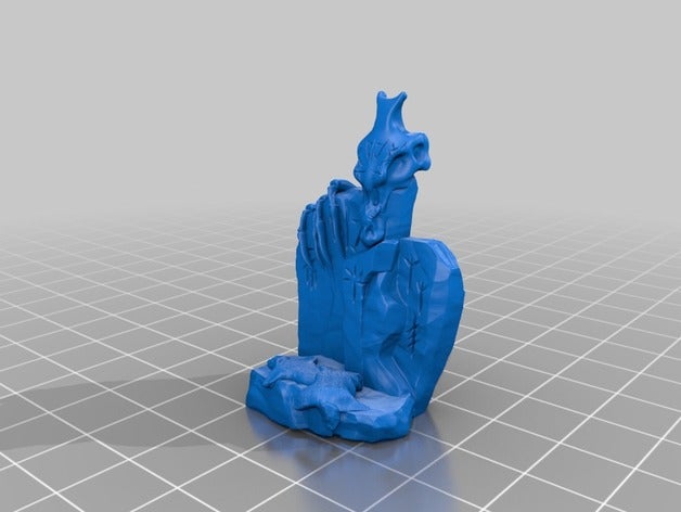 dragon throne games 3D print model - Mito3D