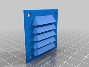 my customized ventilation grill 3d printing 3d print model - Mito3D