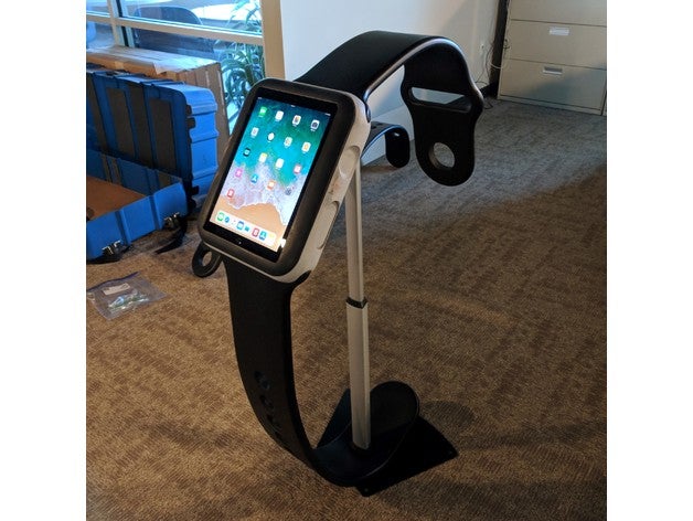 apple watch kiosk ipad pro props iwatch 3D print model - Mito3D