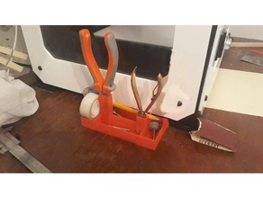 semplice porta oggetti simple stuff holder tool holders boxes 3d print model - Mito3D