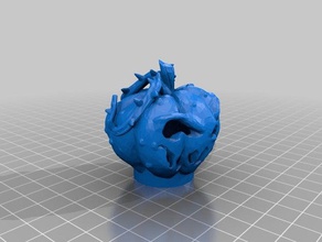 skaliert Kürbis Figur Kreaturen 3d print model - Mito3D