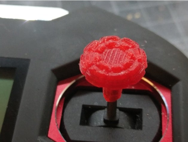 x-lite large stick ends rc vehicles frsky taranis transmitter thumbstick 3D print model - Mito3D