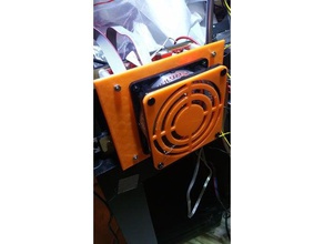 tronxy x5s melzi sanguino un ventilateur de 80mm titulaire 3d l'impression 3d print model - Mito3D