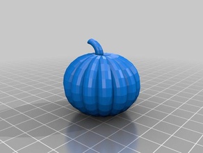 pumpkin decor 3d print model - Mito3D