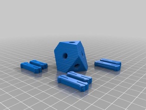 3d slash screwless-cube-plate2 other 3d print model - Mito3D