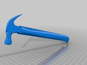 multi-usage marteau outils 3d print model - Mito3D