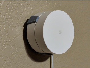 google wifi wall mount low-profile household 3d print model - Mito3D