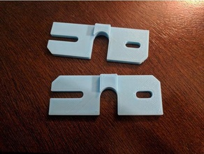 e3d v6 de bloqueo la ranura montaje impresora partes 3d print model - Mito3D