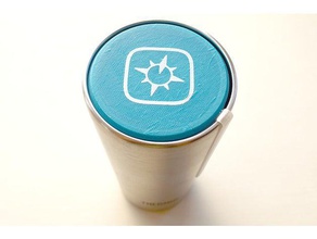 coffee set container thermos tumbler 300ml outdoor garden 3d print model - Mito3D