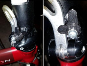 parametrico chiusura di sicurezza dahon bici pieghevoli sport all'aperto bicicletta sostituzione parte ricambio 3d print model - Mito3D