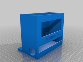 netzteil halter links 3d printing 3d print model - Mito3D