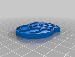 keychain calcio catania keychains 3d print model - Mito3D