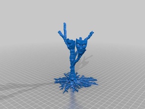 watch out brothers sisters charlie up thetrees sculptures 3d print model - Mito3D