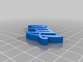 abdul organización personalizado 3d print model - Mito3D