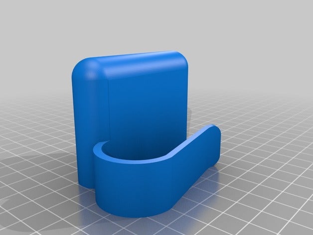 toyota highland visor clip adattatore automotive apriporta garage highlander liftmaster 3D print model - Mito3D