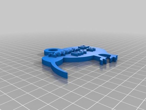topdeck nz-key-ring Schlüsselanhänger angepasst 3d print model - Mito3D