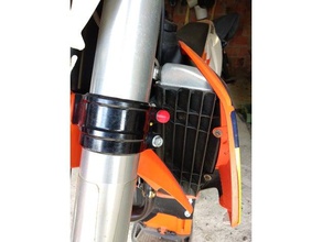 screw capcapuchon vis 10mm parts dirtbike moto fourche 3d print model - Mito3D