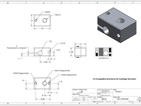 vard&oslashger 6 v6 range hot- ends 3d printer parts 3d print model - Mito3D